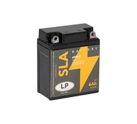 LANDPORT Batterie 6N6-3 6V, 6Ah wartungsfrei kompatibel für Honda CB 125 SL, Yamaha DT 175, 400, XL 250, XT 500