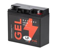 Batterie 12V 21Ah für Motorrad Startbatterie MG L12-19