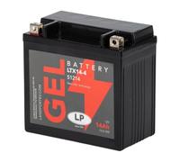 LANDPORT Batterie LTX14-4 Gel 12V 14Ah kompatibel für BMW R1200 GS, Honda GL VT ST, Kymco Xciting, Piaggio Beverly, MP3, X7 X8, Suzuki Burgman