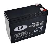 LANDPORT Batterie VRLA AGM LP12-10H 12V 10Ah 151x65x111mm Universal kompatibel für Roller, Motorrad, Sicherheitssysteme, Rollladen Antrieb, Dachrollo