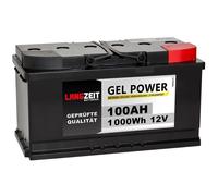 LANGZEIT Blei Gel 12V 100AH Solar Batterie Wohnmobil Boot Schiff Versorgung Akku