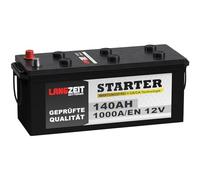 Langzeit LKW Batterie 12V 140Ah 1000A/EN Starterbatterie Schlepper Traktor statt 120Ah 125Ah 135Ah