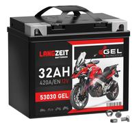Langzeit Y60-N30L-A Motorradbatterie GEL 32Ah 12V 53030 Batterie C60-N30L-A