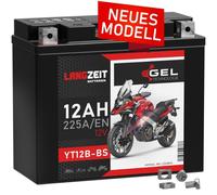 Langzeit YT12B-BS Motorradbatterie Gel 12V 12Ah YT12-B4 GT12B-4 CT12B-4 51001
