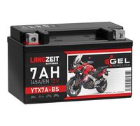 LANGZEIT YTX7A-BS Motorrad GEL Batterie 12V 7Ah Batterie 50615 CTX7A-BS ETX7A-BS