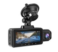 LANMODO Dashcam Auto Vorne Hinten Innen mit Hardwire kit (Dashcam Vorne Innen)