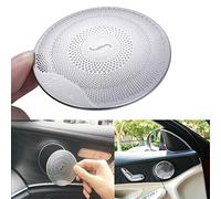 Lanyun Türlautsprecher-Audio-Player-Abdeckung, kompatibel mit Mercedes Benz für 2015-2019, W205, C-Klasse C250, C300, C350, C400, C63, X205, GLC-Klasse GLC250, GLC300, etc. (1 Set/4 Stück)