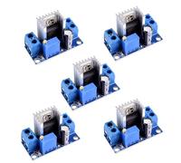 LAOMAO DC-DC Step Down Converter 4-40V bis 1.25-.37V 1.5A Spannungsregler 5V 9V 12V 24V 36V Netzteil Einstellbar Buck Wandler Modul(5 Pack)