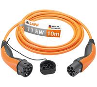Lapp Mobility Ladekabel Typ 2 Mode 3 20 A 3-phasig bis zu 11 kW 10 m orange 7574