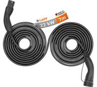 Lapp Mobility Helix Ladekabel Typ 2 Mode 3 32 A 3-phasig bis zu 22 kW 7 m schwar