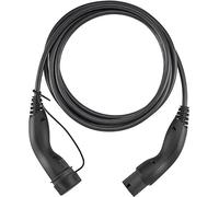 Lapp Mobility Typ 2 Ladekabel 11 KW/Glatt / 20 A / 3-Phasig/E-Auto Ladekabel/Mode 3 / 7m, Schwarz