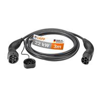 Lapp Ladekabel Typ2 22kW 3m sw
