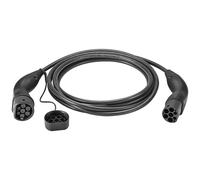 Lapp Mobility Typ 2 Ladekabel 11 KW/Glatt / 20 A / 3-Phasig/E-Auto Ladekabel/Mode 3 / 7m, Schwarz