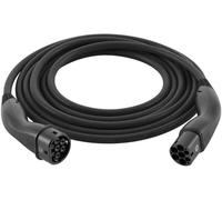 Standart-Ladekabel schwarz Typ 2, bis zu 22 kW, 7 m für Elektro- und Hybridfahrzeuge