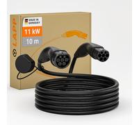 LAPP 75748 - Typ 2 Kabel, für E-Fahrzeuge, 11 kW, 20 A, 3 Ph, 10 m LAPP