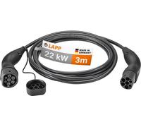 LAPP STANDARD Mode 3, schwarz, Ladekabel E-Auto, 22 kW, Kabellänge: 3 m