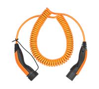 Lapp Mobility Typ 2 Ladekabel 11 KW/Spiralkabel / 20 A / 3-Phasig/E-Auto Ladekabel/Mode 3 / 5m