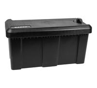 LAS 11790 Anhänger-Deichselbox, abschließbar, 23 L Volumen, Schwarz