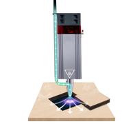 Lasermodul, 80 W Leistung, Luftunterstützung