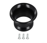 LatoYard Sportluftfilter 55mm Innen-Ø für ATV UTV für quad Tuning Sportluftfilter(Black)