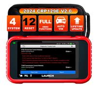 LAUNCH CRP129E V2.0 OBD2 Diagnosegerät Profi KFZ Fehlerauslesegerät mit 12 Reset