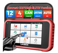 LAUNCH CRP129E V3.0 obd2 Diagnosegerät Auto,KFZ-Codeleser EOBD Tester für ABS/SRS/Motor/Getriebe mit 12 Reset Service für DPF,Öl,EPB,SAS,TPMS,BMS,Drosselklappe regulieren,Injektor Codierung