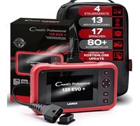 LAUNCH Europe CRP 129 EVO+ OBD2 Diagnosegerät Auto Auslesegerät Kfz-Diagnose EOBD Tester 4 Systemen Motor, ABS, SRS, Automatik Getriebe + 13 Service Funktionen mit Touchscreen WiFi Update/Android