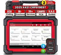 LAUNCH X431 CRP919E BT Auto-Diagnosegerät OBD2-Scanner Alle-System-Diagnosewerkzeug ECU-Codierung Bidirektionales Scan-Tool Unterstützt CANFD DOIP 2 Jahre Kostenlose Aktualisierung EU RU UK Version