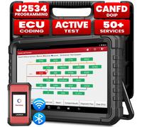 LAUNCH X431 PRO3S+ ELITE Erweitertes Programmierwerkzeug J2534 CAN FD DOIP Online-Codierung Alle System-Autodiagnosetools Topologie-Karte Pro3s Plus ELITE