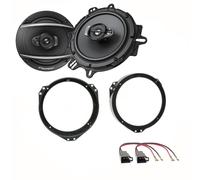 Pioneer TS-A1670F 3 Wege Lautsprecher Set für Caddy Golf 5 Jetta Sharan vorne