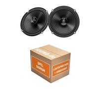 Lautsprecher Boxen Einbaupaket für JBL Club 3 64FSL kompatibel mit Opel Signum vorne | 2X Tief-Mitteltöner mit integriertem Hochtöner 165W MAX