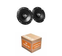 Lautsprecher Boxen Einbaupaket für JVC CS-J620X kompatibel mit VW Passat B5 vorne | 2X Tief-Mitteltöner inkl Hochtöner 300W