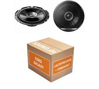 Lautsprecher Boxen Heck Pioneer TS-G1710F für Ford Galaxy 2x Tief-Mitteltöner mi
