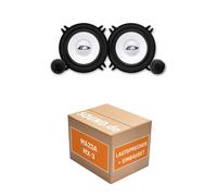 Lautsprecher Boxen vorne Alpine SXE-1350S für Mazda3 MX-3 250W Power 2x Hochtöne