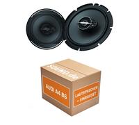 Lautsprecher Boxen vorne Pioneer TS-A1671F für Audi A4 B6 Limousine 2x Tief-Mitt