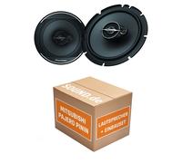Lautsprecher Boxen vorne Pioneer TS-A1671F für Mitsubishi Pajero Pinin 2x Tief-M