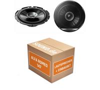 Lautsprecher Boxen vorne Pioneer TS-G1710F für Alfa Romeo 147 2x Tief-Mitteltöne