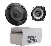 Lautsprecher Einbauset passend mit Kenwood KFC-S1366-13cm 2-Wege Koax Auto Einbauzubehör - für Renault Modus