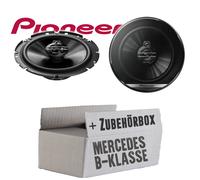 Lautsprecher für Mercedes B-Klasse W245 Pioneer Boxen Front Tür Einbauset PKW