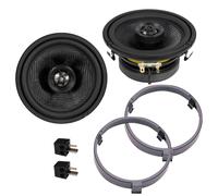 Lautsprecher für Mercedes W124 12cm Heckablage Einbau-Set Musway CSM120X Ringe