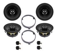 Lautsprecher für Mercedes W124 12cm Set vorne hinten ESX Quantum QXE120 Koax