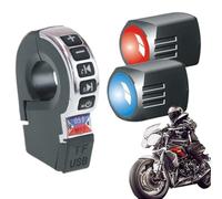Lautsprecher für Motorrad, kabellos, Audio, mit Handyaufladung | Wasserdichte Motorrad-Lenker-Lautsprecher für Fahrrad, Roller, Auto, Radfahren, Automobil, Erwachsene