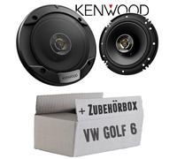 Lautsprecher für VW Golf 6 Boxen Kenwood Auto Einbauzubehör Einbauset Tür Front