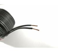 Lautsprecher Kabel schwarz Boxen Kfz Kabel 12V Led Leitung Meterware 2 adrig NEU