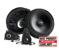 ETON UG VW T5 F3.2 - Audiophiles 3-Wege Komposystem, Plug & Play Lautsprecher Set, kompatibel mit VW T5 Transportern, Multivans und Reisemobilen, Soundsystem für die Vordertüren