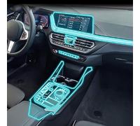 LAVIYE Auto Innenraum Mittelkonsole Transparente TPU-Schutzfolie Anti-Scratc-Folie, für BMW F40 Serie 1 2020-2023