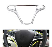 Lawnoval Matt ABS Innenraum Lenkradabdeckung Verkleidung Kompatibel mit Mercedes Benz Vito W447 2014-2020, Silber Dekorrahmen