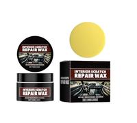 lazyfun Auto Innenraum Kratzer Entferner Mit Schwamm Für Alle Fahrzeuge Reparatur Reparatur Armaturenbrett Restaurator Armaturenbrett Polnischwachs