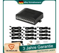 LCD Einparkhilfe +8 Sensoren Vorne Hinteren Universal PDC Parkhilfe Nachrüsten