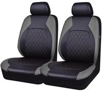 LCFFF Auto Sitzbezüge für VW T-Cross, Bequem Atmungsaktiv Sitzbezüge Auto Vordersitze Auto-Zubehör Innenraum,Grey